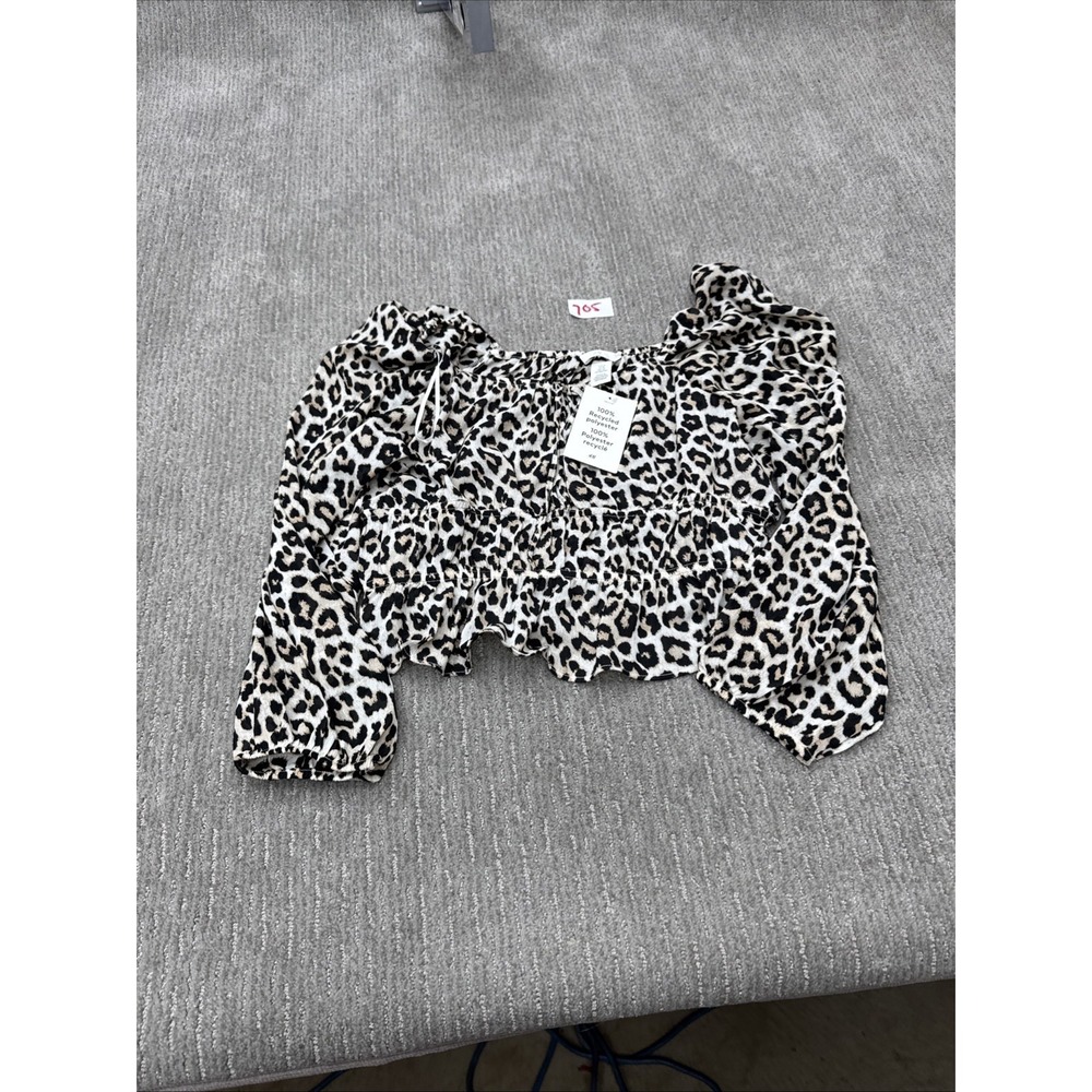 H&M Size XL Cheetah Top #705